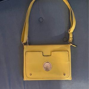 Yellow crossbody bag